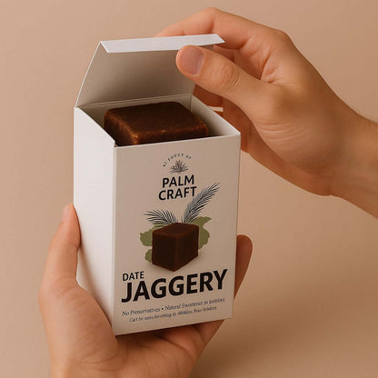 ODISHA'S FINEST DATE PALM JAGGERY (KHAJUR GUR) - 500 Grams