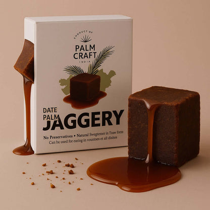 ODISHA'S FINEST DATE PALM JAGGERY (KHAJUR GUR) - 500 Grams